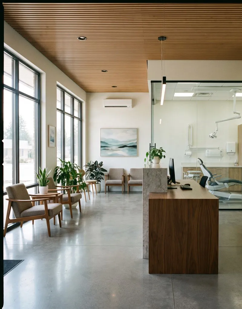 Recepción y sala de espera